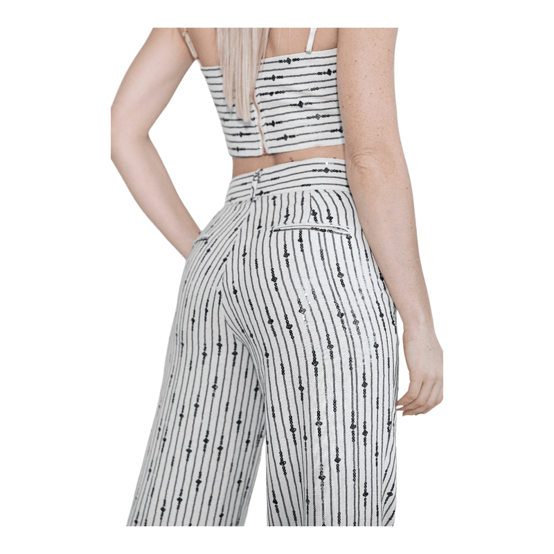 Hamptons Pants Black Lines | Social Girls Miami